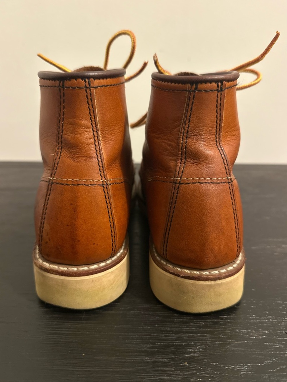 Red Wing Heritage Women's 6-Inch Classic Moc Toe Pro Legacy Brown Size 5.5B Bin8 - Picture 5 of 10